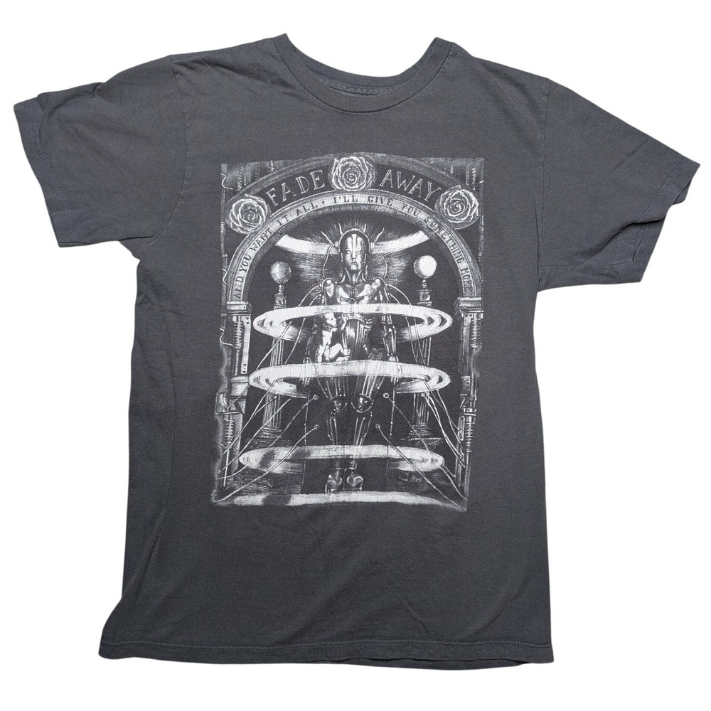 The Tea‎ Party Small Grey Metropolis Graphic Short Sleeve Tee Shirt Music Merch